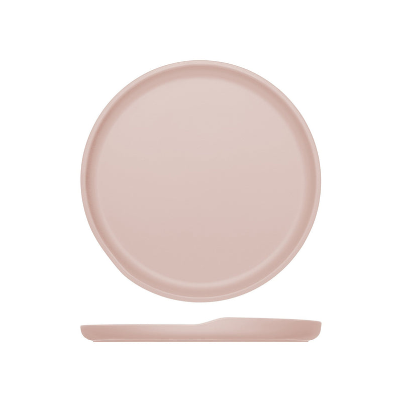 Copenhagen Round Plate Small, Rose Pink