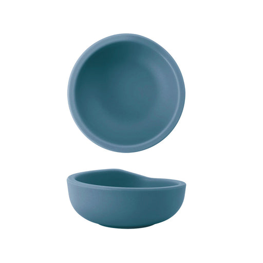 Copenhagen Round Bowl Small, Aqua Blue