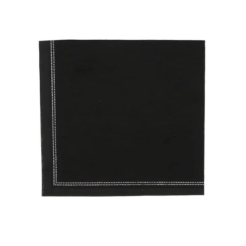 Cosy Folded Napkins, Black — Pack of 25