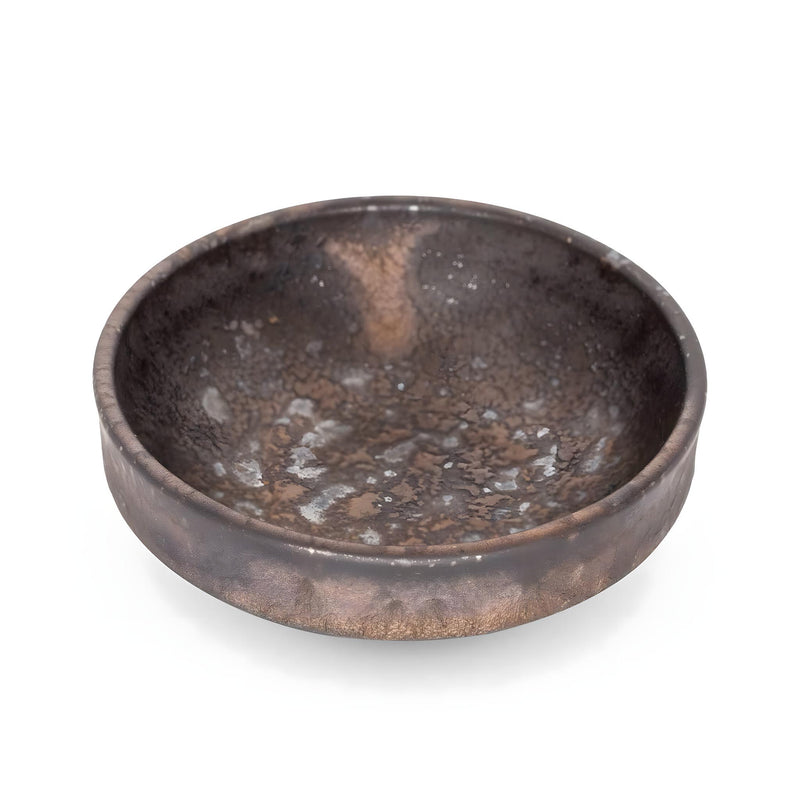 Kinkessho Round Dish Bronze