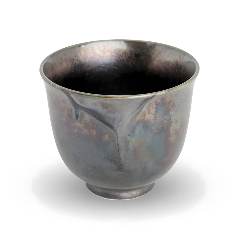 Tea Cup Bronze Glazed