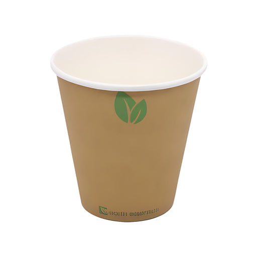 Kraft Single-Wall Hot Cup (Pack of 50)