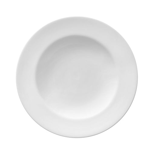 Eco Coupe Plate with Rim, Porcelain
