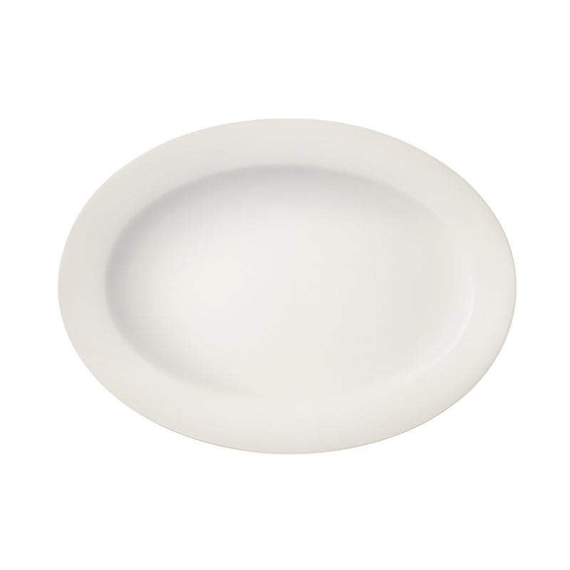 Eco Oval Plate with Rim