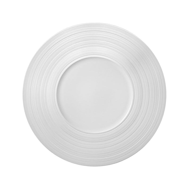 Manhattan Coupe Plate with Rim Large