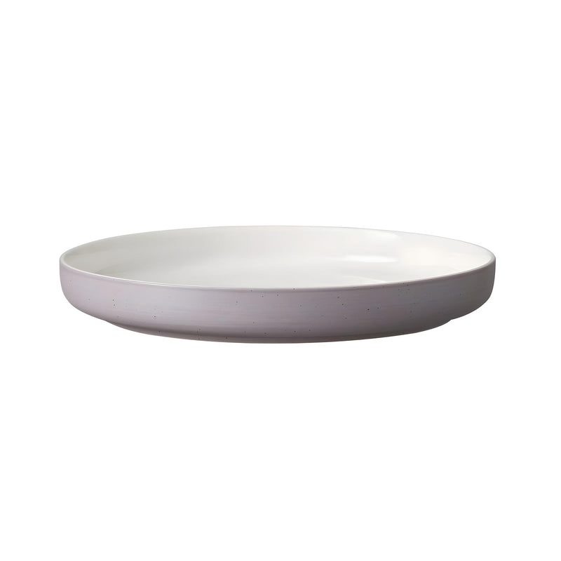 Hamptons Deep Plate Large, White