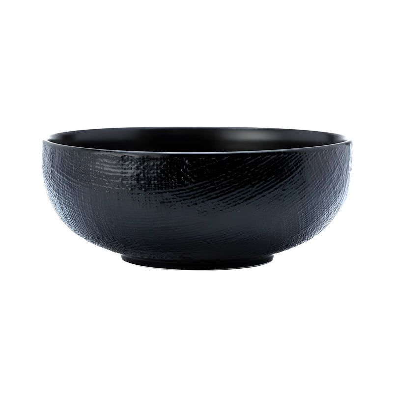 Knit Matt Black Bowl Extra Large