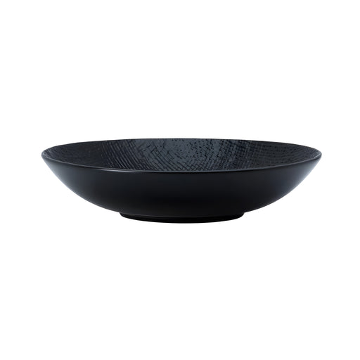 Knit Matt Black Deep Coupe Plate Large