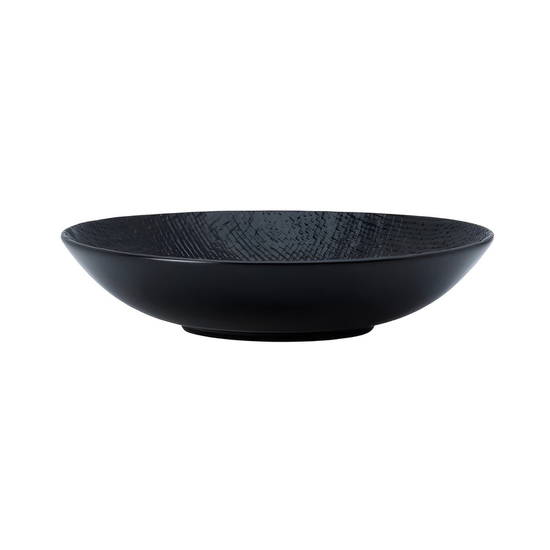 Knit Matt Black Deep Coupe Plate Medium