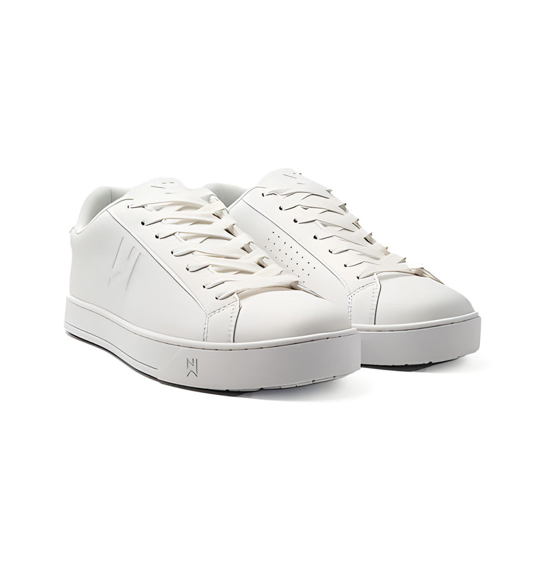 Njoy White Restaurant Sneaker, Size 40