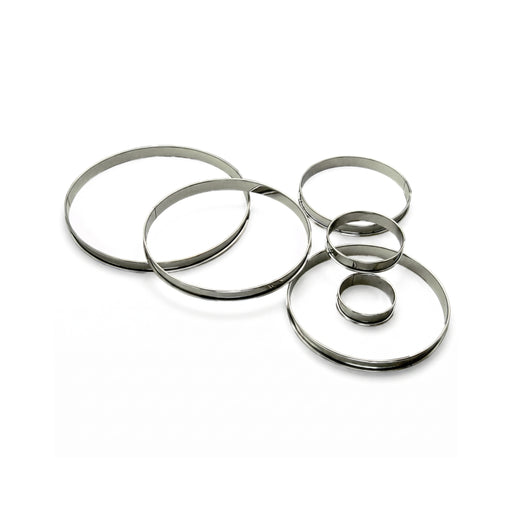 Tart Ring Extra Large, Stainless Steel