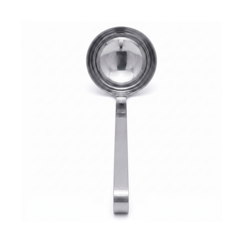 Heavy Duty Ladle with Spout, Solid Stainless Steel