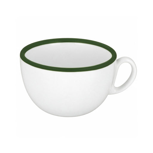 Barista Espresso Cup, Green Rim