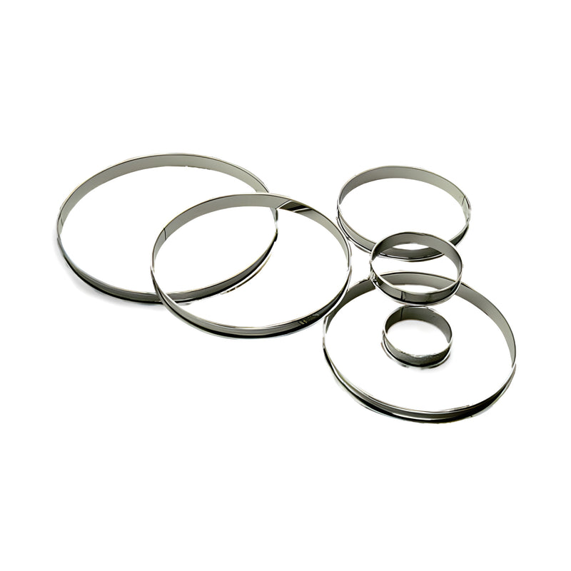 Tart Ring Large, Stainless Steel