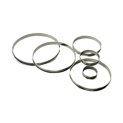 Tart Ring Large, Stainless Steel
