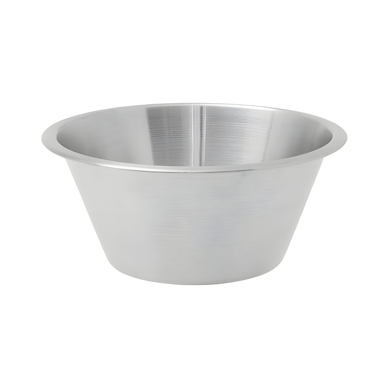Flat Bottom Kitchen Bowl Large, Stainless Steel