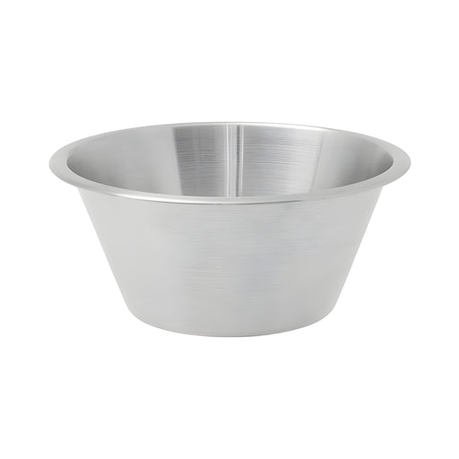Flat Bottom Kitchen Bowl Large, Stainless Steel
