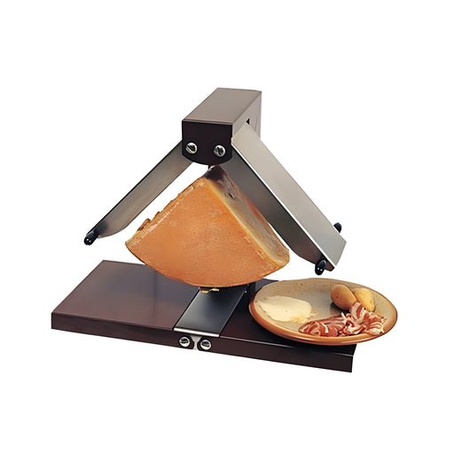 Adjustable Raclette Brazier for 1/2 & 1/4 Cheese Wheels