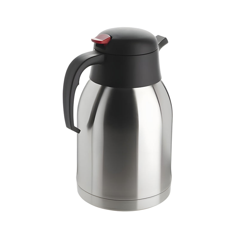 Unbreakable Double Wall Insulated Jug Large, Black Lid