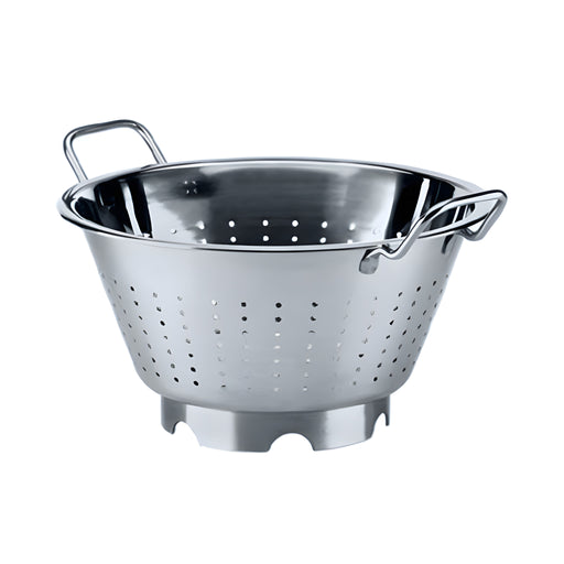 Conical Colander with Circular Base Large, Stainless Steel