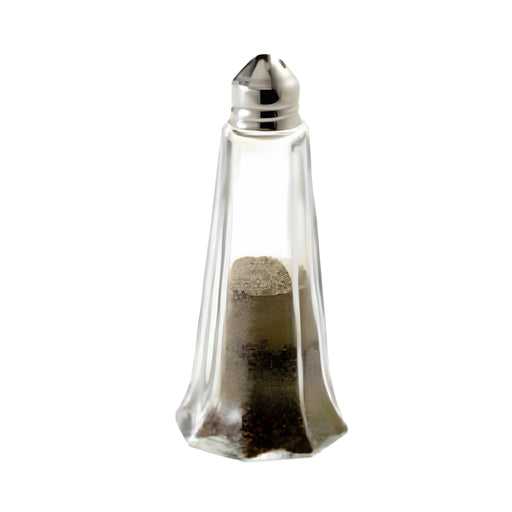 Eiffel Tower Pepper Shaker, Clear Glass